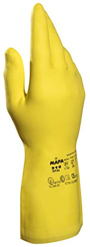 Mapa medio 210 - Juego guantes talla 6 amarillo 1 par