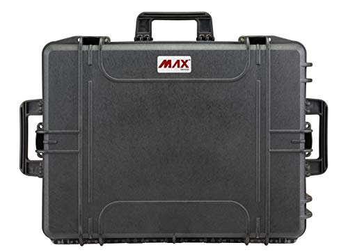 Max MAX620H340STR IP67 resistente al agua nominal de tapas rígidas para fotografía equipo estanca resistente de transporte tirador plástico funda Transit/espuma de poliuretano de/caja de transporte para iMac caja de herramientas