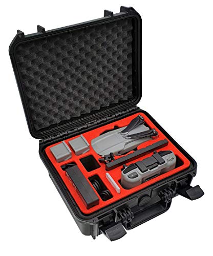 mc-cases® Compact Edition - Maletín de Transporte para dji Mavic Air 2 - Compatible con el Smart Controller de dji - Producto de Alemania