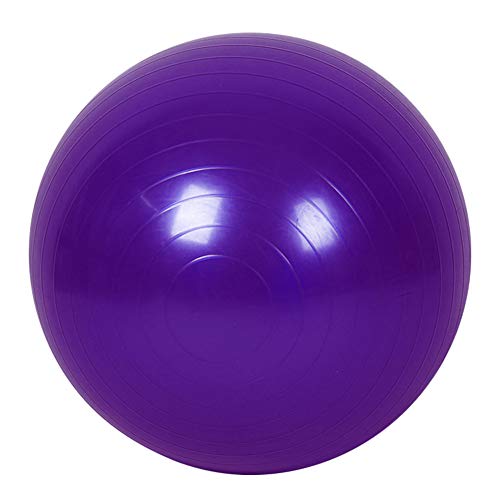 mothcattl Pelota de ejercicio 45 cm antiestallido con bomba, pelota suiza para yoga, pilates, embarazo y fitness, color rojo