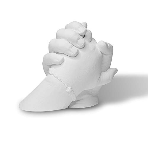 Niimo 3D Kit Huella Niños Familias Adultos Kit 3D Completo Alginato para Moldes de Manos y Yeso Envase y Herramientas Fácil Elaboración Esculturas Realistas