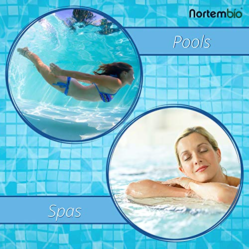 Nortembio Pool pH+ Plus 6,5 Kg, Elevador Natural pH+ para Piscina y SPA. Mejora la Calidad del Agua, Regulador pH, Beneficioso para la Salud.