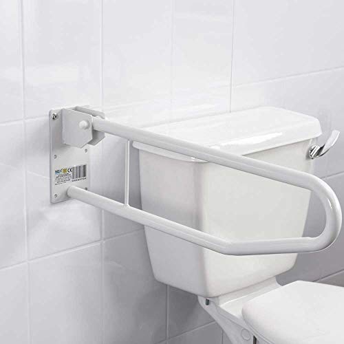 NRS Healthcare L97755 - Asidero para baño, diseño abatible