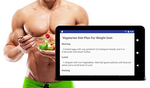 Plan de dieta vegetariana saludable y recetas de alto contenido proteico para el aumento de peso