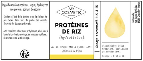 Proteína de arroz- MyCosmetik - 30 ml