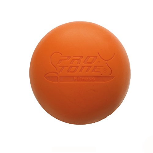 PROTONE Lacrosse Bola para Punto de activación Masaje/rehabilitación/Fisioterapia/Crossfit (Naranja)
