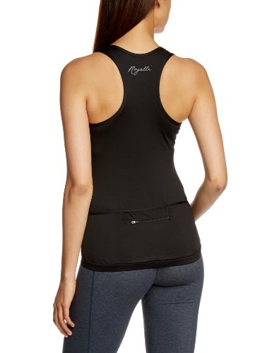 Rogelli - Camiseta de Tirantes para Mujer, Talla XS, Color Negro