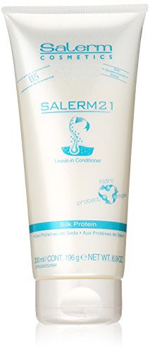 Salerm Cosmetics 973-06606 Salerm 21 Silk Protein Leave in Acondicionador, 200 ml