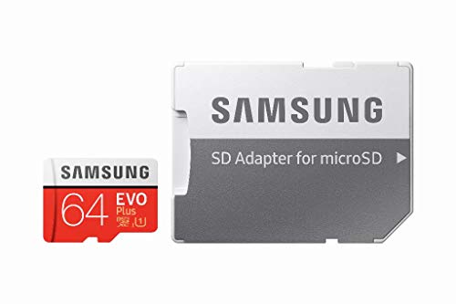 SAMSUNG EVO Plus 2020 - Memoria Flash de 64 GB MicroSDXC Clase 10 UHS-I