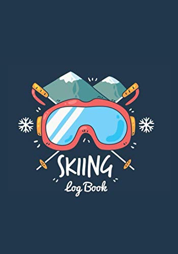 Skiing Log book: Practice Book for Coaching & Journal to Keep track of your training and improve your skills | 17 cm x 25 cm, 100 pages with analysis ... Gift for skier and snowboarder Adults & Kids.