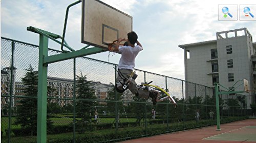 Skyrunner - Zapatos de canguro para niños y jóvenes, para saltar, zancos de primavera, Pogo para ejercicios de fitness (negro, rango de carga: 30-50 kg)