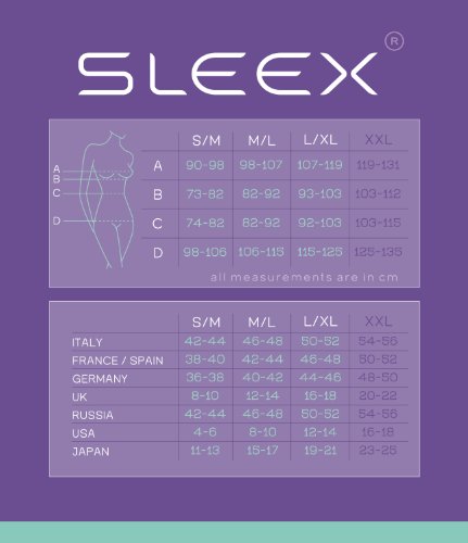 SLEEX Camiseta Moldeadora con Tirantes Finos, Carne, Talla M/L