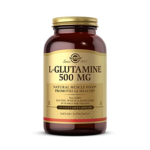Solgar L-Glutamina de 500 mg - Envase de 250 Cápsulas