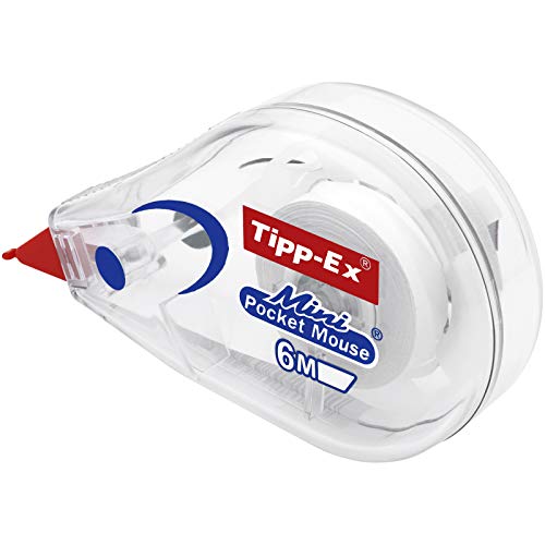 TIPP-EX 8983742 corrección de películo/cinta - cintas correctoras (Color blanco, Ampolla)