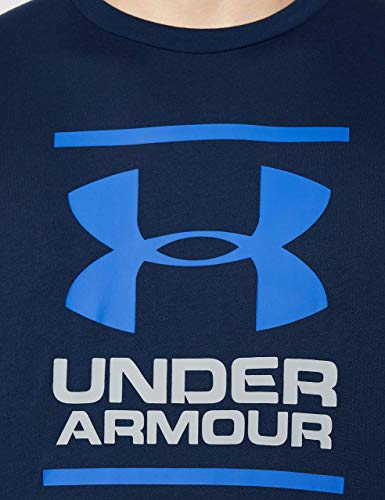 Under Armour UA GL Foundation Short Sleeve tee Camiseta, Hombre, (Academy/Steel/Royal (408), 2XL