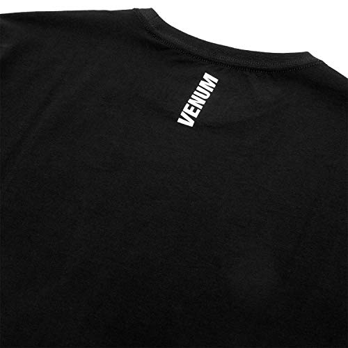VENUM Muay Thai Vt Camiseta, Hombre, Negro/Blanco, S
