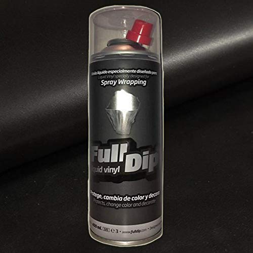 Vinilo Liquido FullDip Negro BRILLO Full Dip Plastidip Spray Calidad Europea