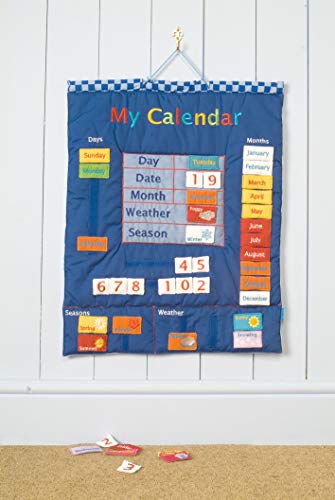 Wallhangings - Calendario de tela para pared (en inglés) , color/modelo surtido
