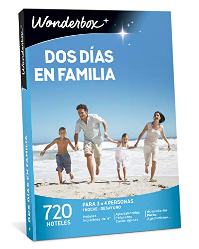 WONDERBOX Caja Regalo -Dos DÍAS EN Familia- 720 hoteles inolvidables para Cuatro Personas
