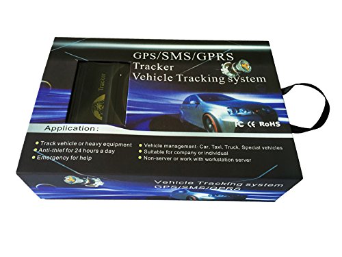 XCSOURCE Rastreador de automóviles GPS con GPRS y sistema de protección contra robo de vehículos 95mm x 55mm x 26mm Modelo: TK103A