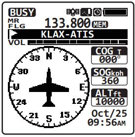 Yaesu FTA-750L Transceptor Banda Aerea 108-136, 200 Canales. VOR,ILS
