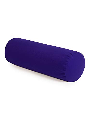 Yoga Studio YS/EU/Round/Ligh Purple Bolsters Redondos Ligeros para Estudio de Yoga, Color Morado, Unisex, Normal