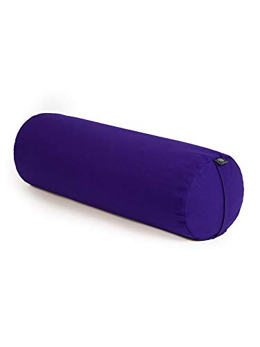 Yoga Studio YS/EU/Round/Ligh Purple Bolsters Redondos Ligeros para Estudio de Yoga, Color Morado, Unisex, Normal