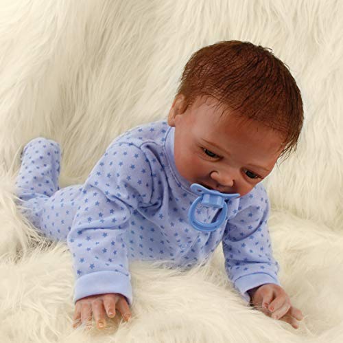 ZIYIUI Reborn Muñecas Bebé Suave Vinilo de Silicona 20 Pulgadas 50 cm Bebe Reborn niño Lifelike Realista Regalo de Juguete Muñecos Bebé