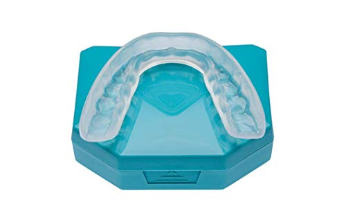 2 x Férula Dental Placa de Descarga Nocturna Protector Bucal para dormir, contro Bruxismo Rechinar los dientes y los Trastornos del ATM (Emerald)