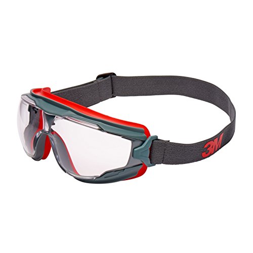 3M GG501SGAF Gafas Panorámicas GOGGLE GEAR 500 ventilación indirecta, PC ocular incoloro, recubrimiento SCOTCHGARD
