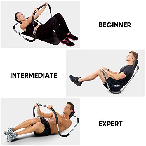 AB Trainer Trimmer - Entrenador abdominal profesional para abdominales con reposa la cabeza para sentadillas y potencia muscular ideal para entrenamiento en casa