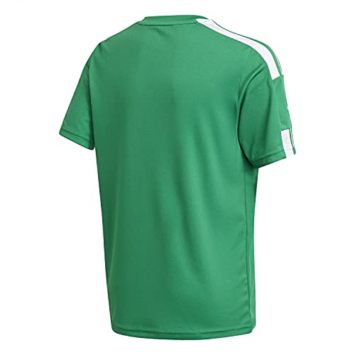 adidas GN5743 Squad 21 JSY Y T-Shirt Boy's Team Green/White 5-6A