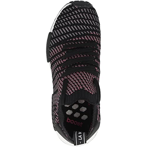 adidas NMD_R1 STLT PK, Zapatillas Hombre, Negro (Core Black/Grey Four/Solar Pink 0), 42 EU