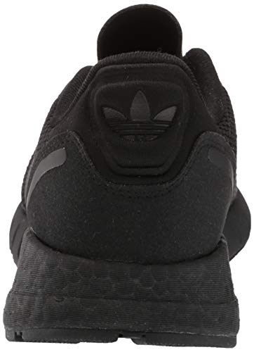 adidas Originals Men's ZX 1K Boost Sneaker, Black/Black/Black, 11.5