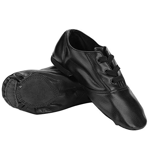 Alomejor Zapatos de Baile de Jazz, Zapatos de Jazz PU Zapatos elásticos de Jazz para niños Adultos(37)