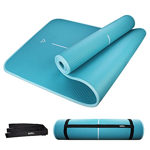 Amazon Brand - Umi Colchón para Yoga NBR Colchoneta Ideal para Pilates Ejercicios Fitness Gimnasia Estiramientos 1830 x 660 x 10mm
