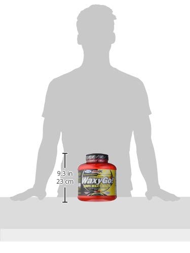 AMIX - Complemento Alimenticio WAXYGO! - Proteína en Polvo para Ganar Masa Muscular - Fórmula con Hidratos de Carbono - Recuperador Muscular - Sabor Neutro - Bote de 2kg