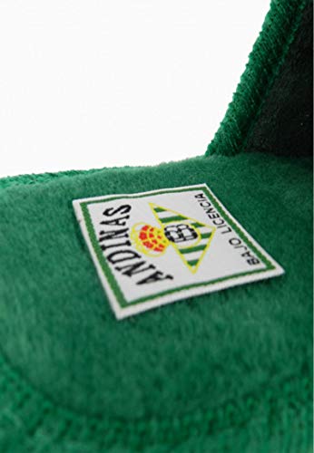 Andinas - Zapatillas de estar por casa Oficial Real Betis - Verde-blanco, 44