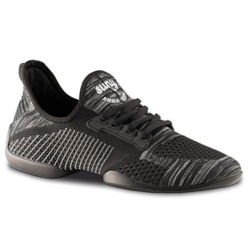Anna Kern Hombres Zapatos de Baile/Dance Sneakers 4010 Pureflex - Negro - Suela de Sneaker [UK 10,5]