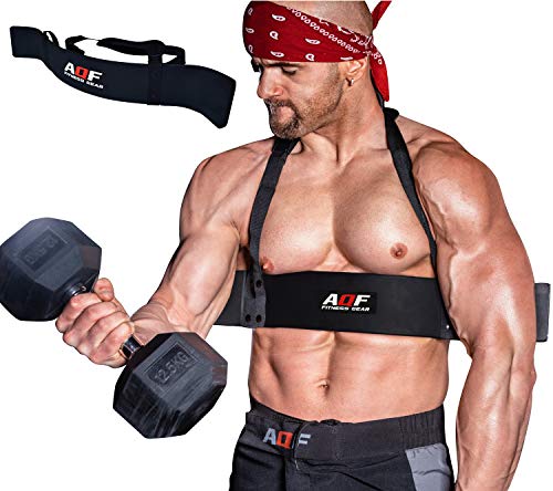 AQF Aislador De Biceps, Pesas Y Mancuernas Barra Curl Biceps, Gym Arm Blaster Biceps, Fitness Triceps Aislador De Brazo Y Bíceps Para Musculación & Musculador Entrenamiento De La Fuerza