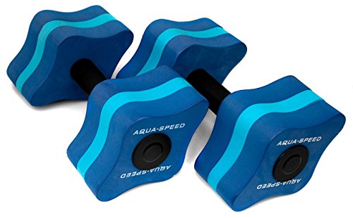 Aqua Speed® Pesas DE Gimnasia del Aqua (Aptitud Ejercicios acuáticos Aqua Aerobic Coordinación Equilibrio Aguante)