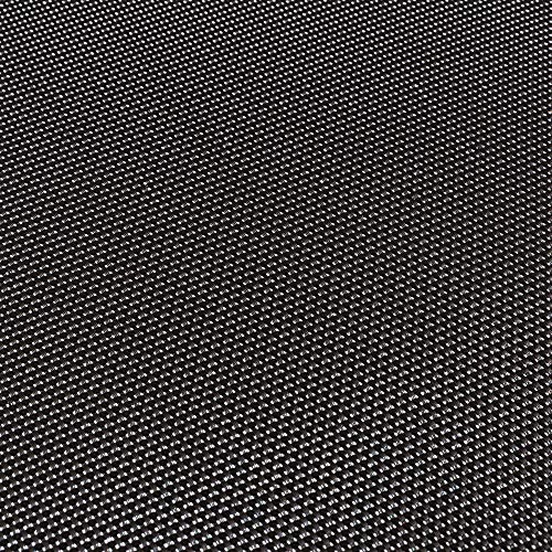 Arebos - Cama elástica (305 cm) | Lonas | Lona de Salto de reemplazo Negro, 60 Ojales, para muelles de 135 mm