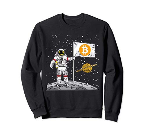 Astronauta de Bitcoin | A la luna blockchain Sudadera