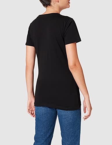 Berydale Camiseta con cuello redondo, Mujeres, Negro (paquete de 3), 2XL