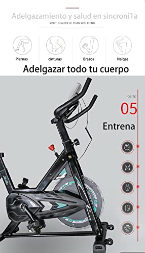 Bicicleta estática Spinning Bicicleta Profesional para Uso domestico Bici Ejercicio Gym Casa