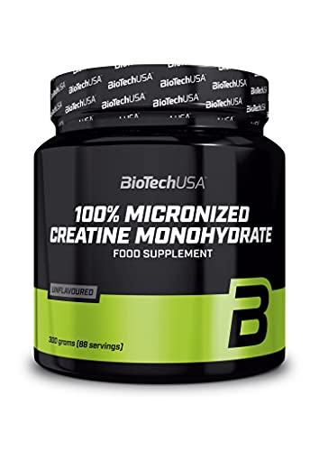 BioTechUSA 100% Creatina Monohidrato Micronizada 300 gr Sabor Neutro