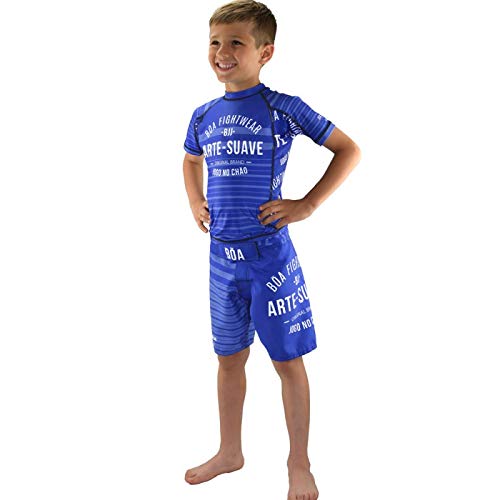 Bõa Pantalones MMA Jogo No chão Niño - 8/9Y, Azul