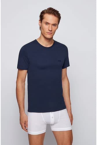 BOSS T-shirt Rn 3p Co, Camiseta, para Hombre, Azul (Open Blue 497), Medium