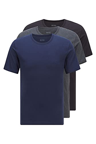 BOSS T-shirt Rn 3p Co, Camiseta, para Hombre, Azul (Open Blue 497), Small