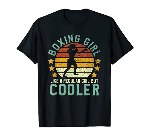 Boxeo Chica | Divertido regalo de boxeador femenino Camiseta